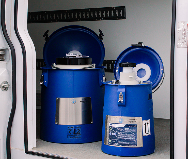 Smart Shipper DV10 cryogenic