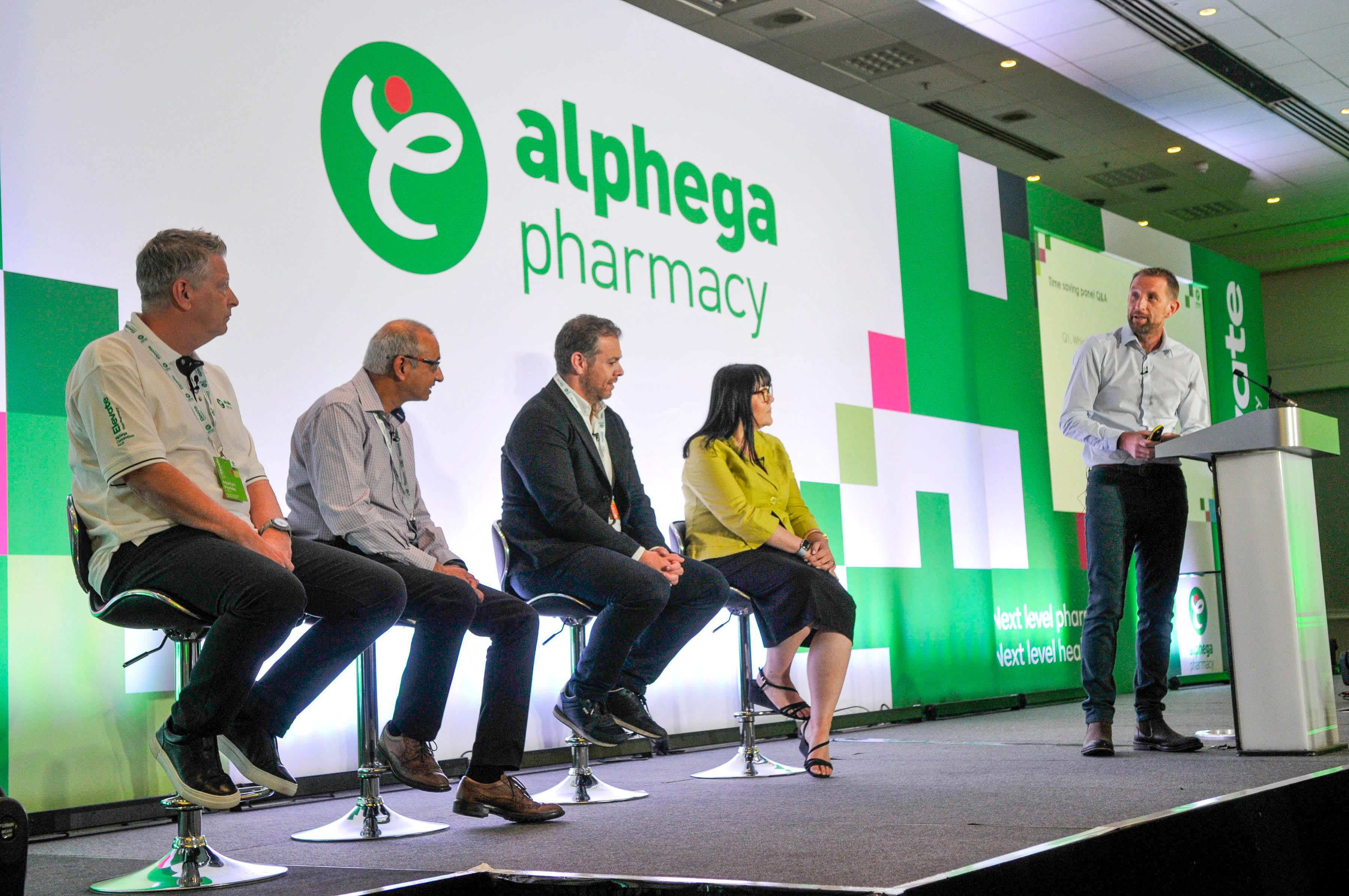 Q&A panel session at the Alphega Pharmacy UK Elevate Convention 2025