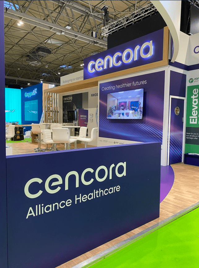 The Cencora Alliance Healthcare stand at The Pharmacy Show
