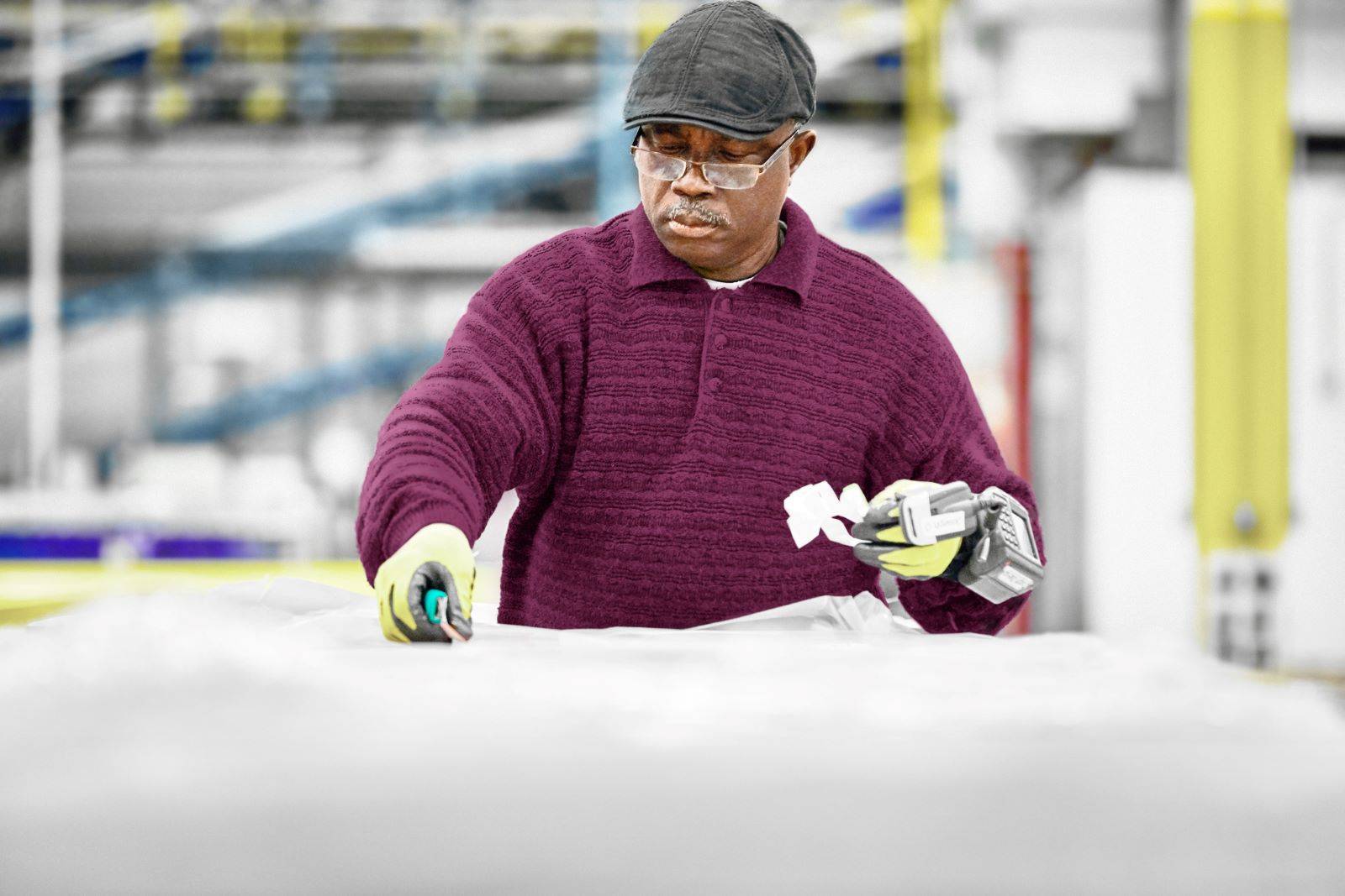The process begins with the 3PL provider receiving inventory from the client