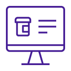 Computer screen icon