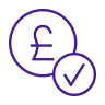 Payment in GBP icon
